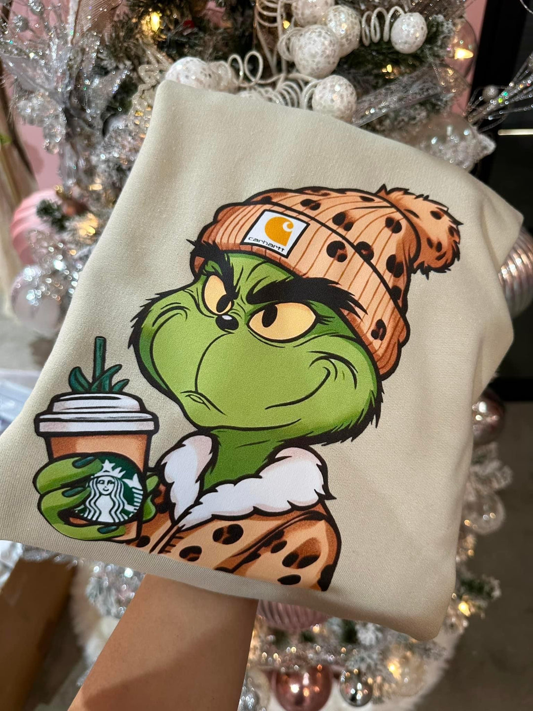 Glamfox - Christmas Coffee Graphic Sweater