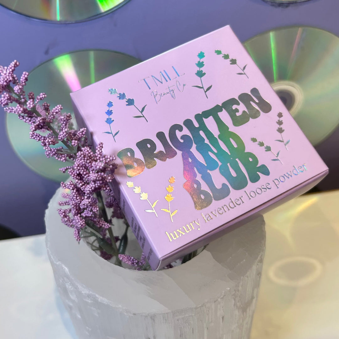 TMLL Beauty Co. - Brighten &amp; Blur Lavender Setting Powder