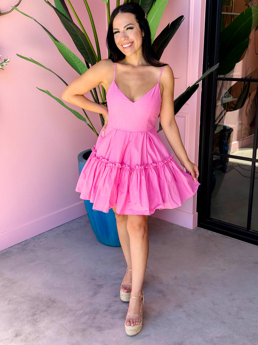 Glamfox - Pink Dreamz Dress