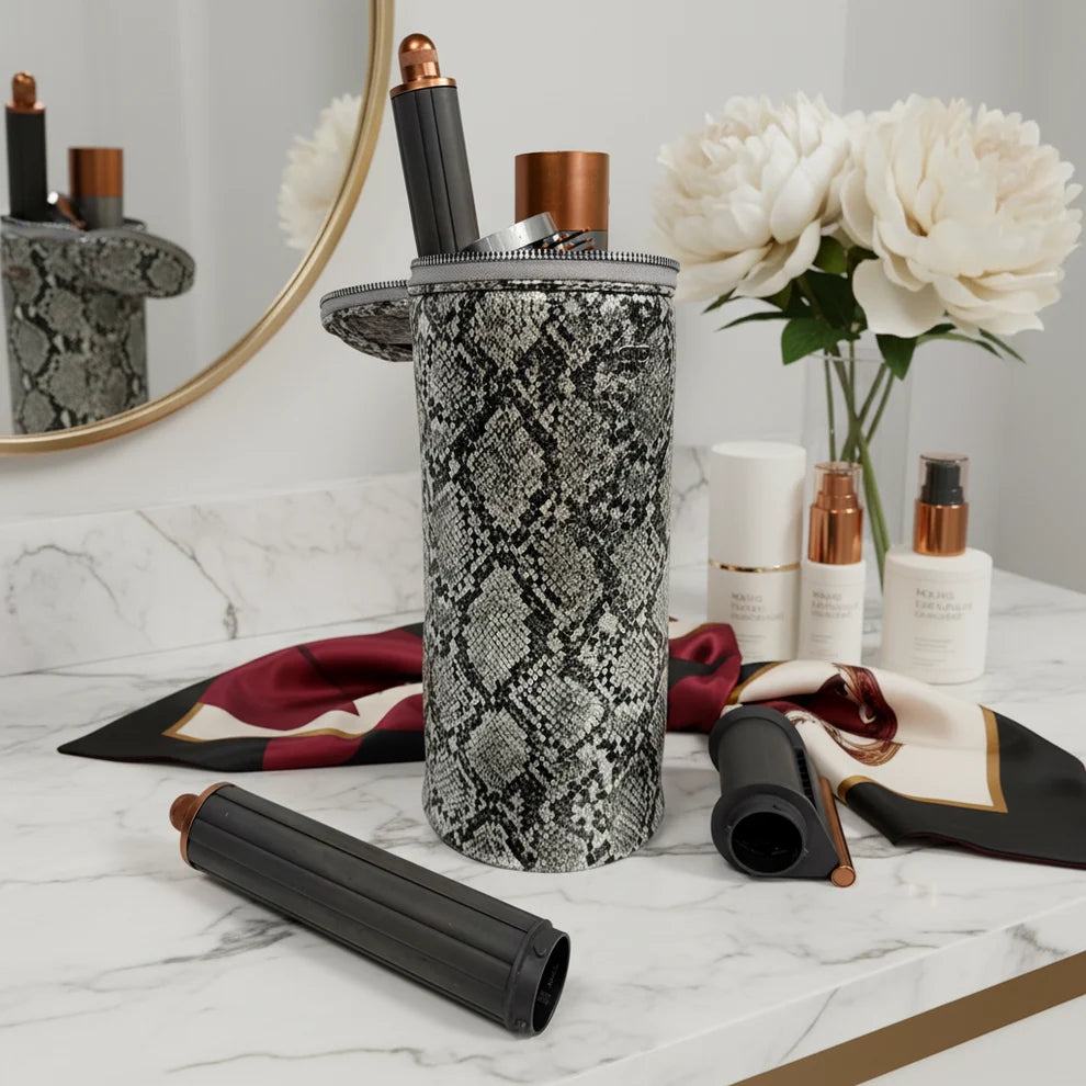 PurseN - Silver Python Hot Tools Holder [Pre-Order]