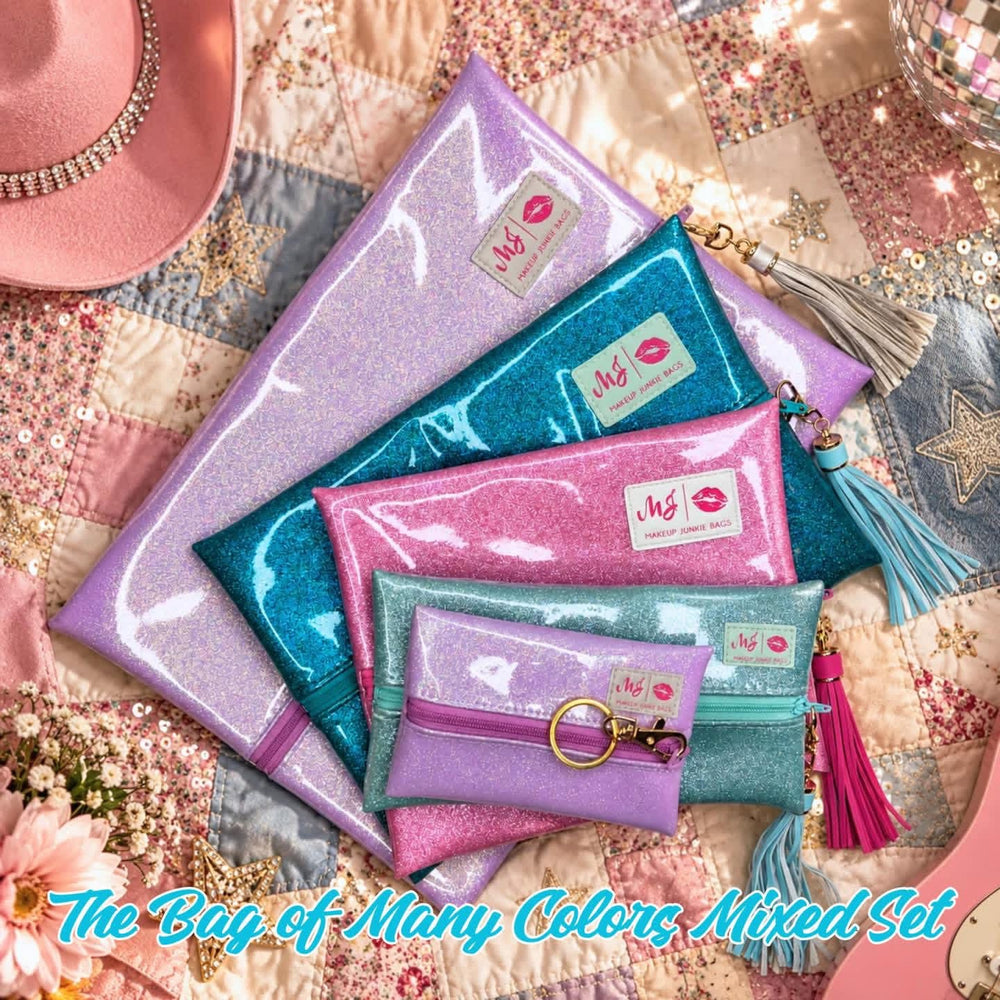 Makeup Junkie Bags - The Bag of Many Colors Mixed Set [Pre-Order]