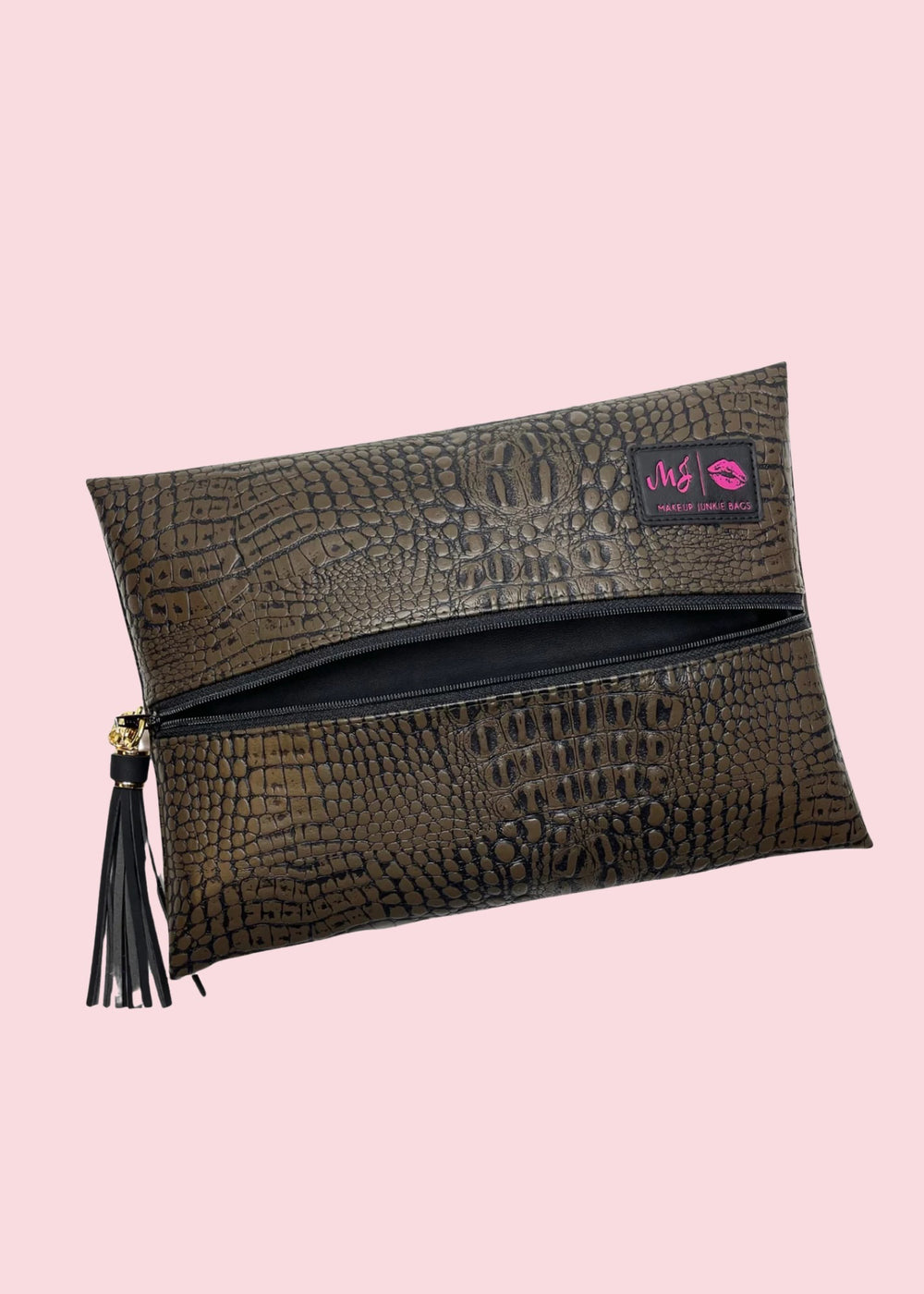 Makeup Junkie Bags - Shade of Bronze Flat Lay [Pre-Order]