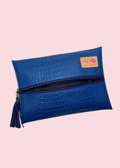 Makeup Junkie Bags - Shade of Royal Flat Lay [Pre-Order]