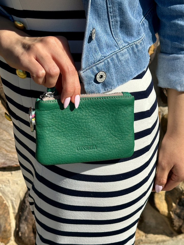 Consuela - Teal Pouch