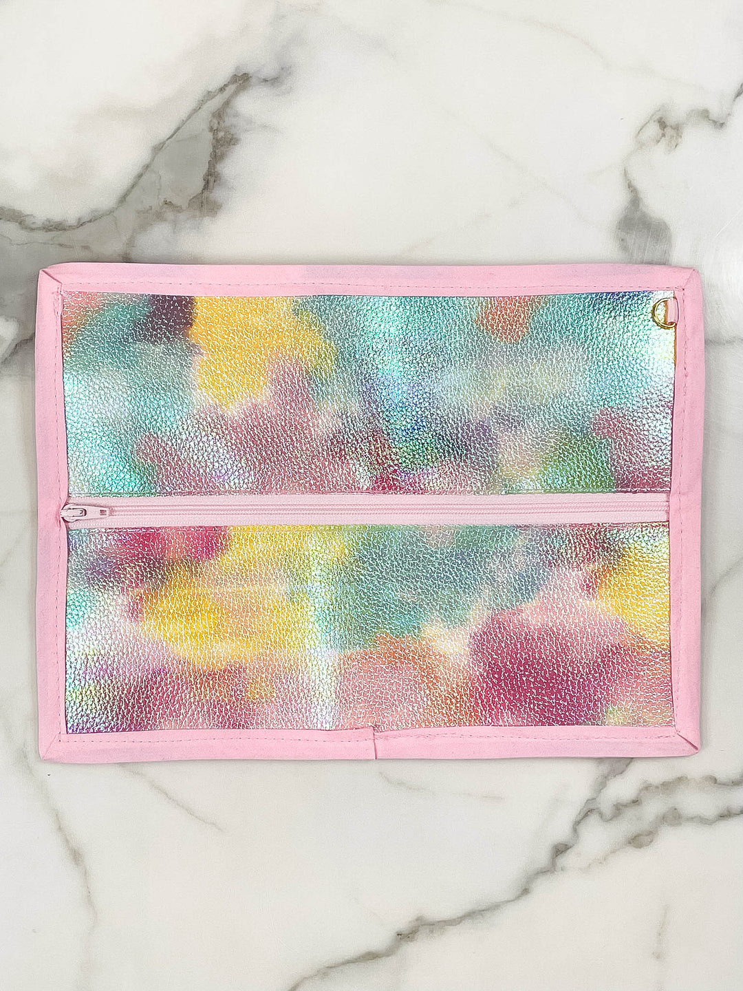 Makeup Junkie Bags - Mermaid Shimmer In The Clear Supplies Pouch [Pre Order]