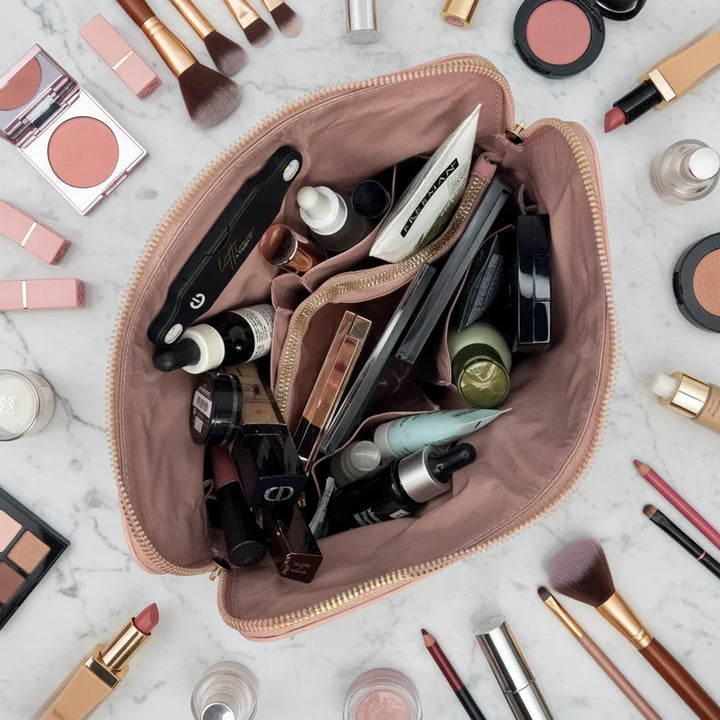 PurseN - Blush Velvet Litt Makeup Case [Pre-Order]