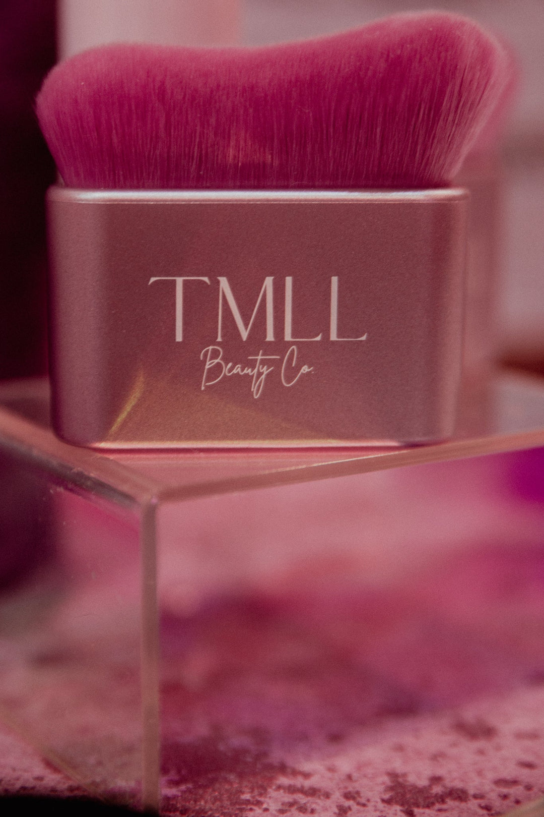 Self Tan Contour &amp; Blending Brush-250 - TMLL Beauty Co - Tan-TMLL Beauty Co-[option4]-[option5]-[option6]-Leather &amp; Lace Boutique Shop