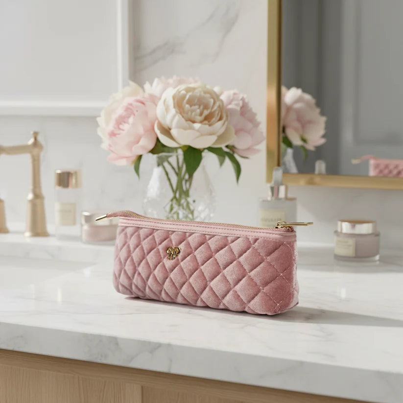 PurseN - Blush Velvet Sleek Stash Go-To-Case [Pre-Order]