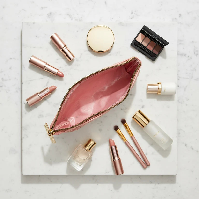 PurseN - Blush Velvet Sleek Stash Go-To-Case [Pre-Order]
