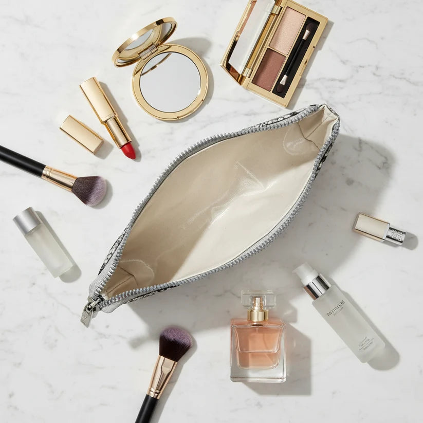 PurseN - Silver Python Sleek Stash Go-To-Case [Pre-Order]