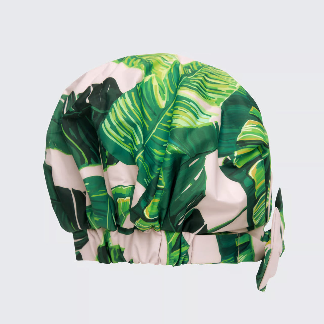 Kitsch - Luxury Shower Cap - Palm Print