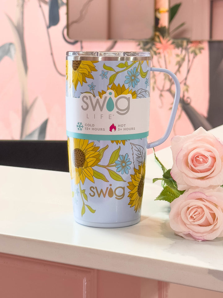 Swig Life - Sunflower Sunkissed Travel Mug (22oz)