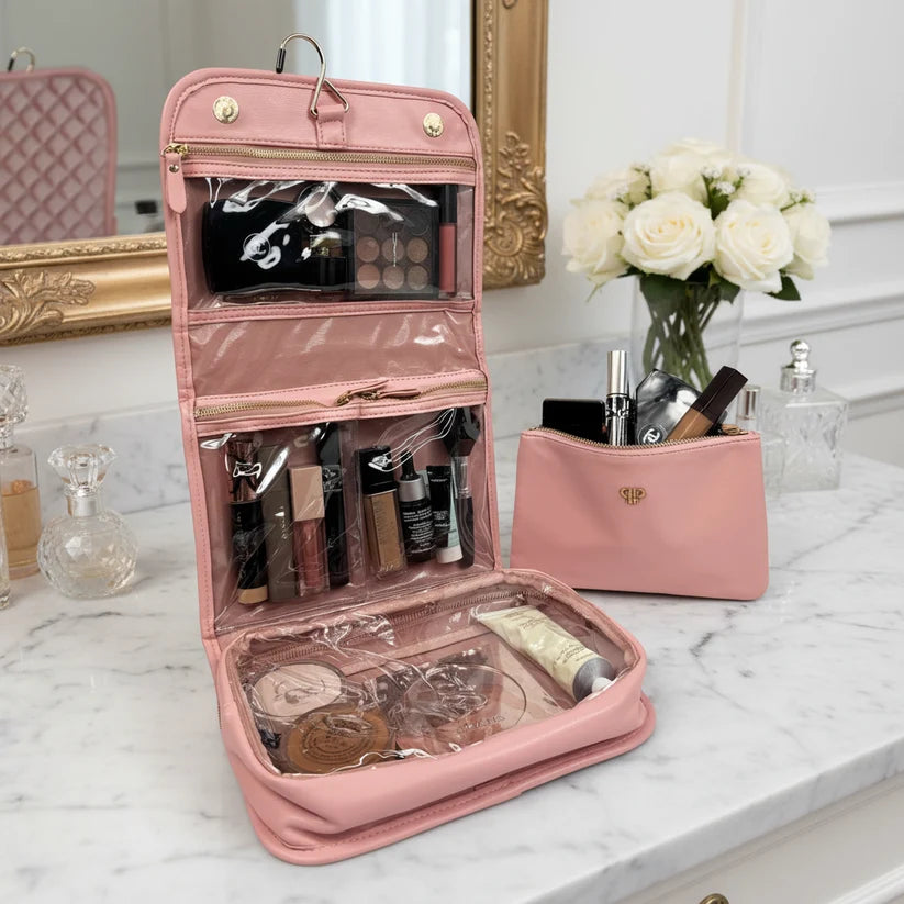 PurseN - Blush Velvet Classic Toiletry Case [Pre-Order]