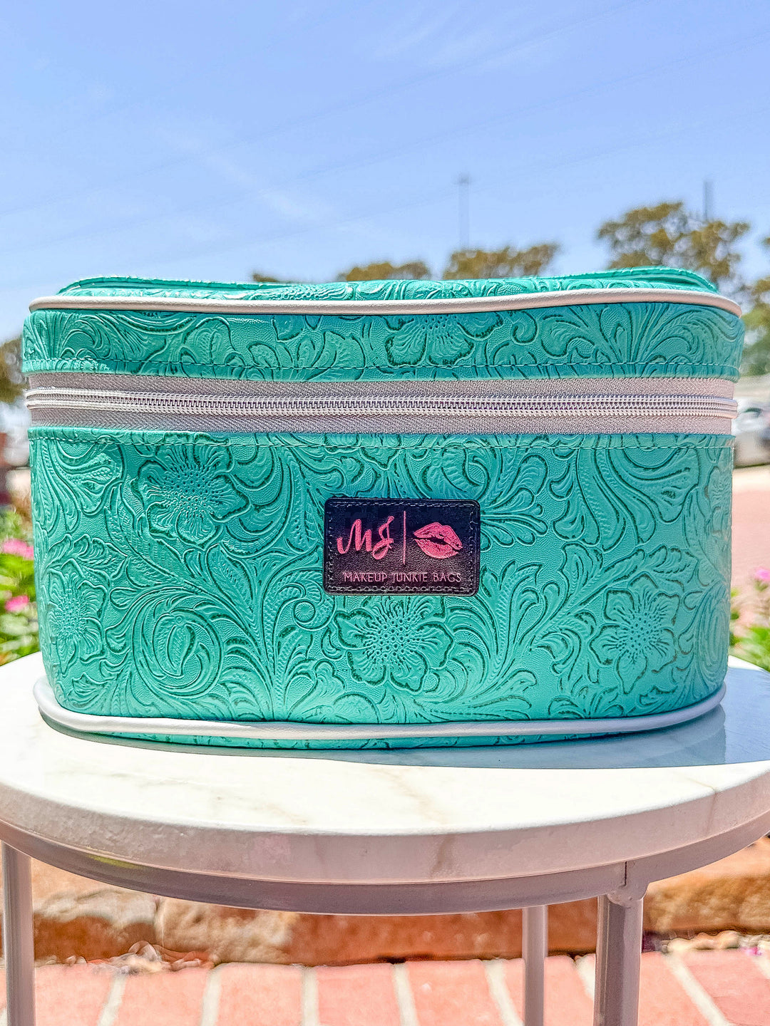 Makeup Junkie Bags -  Turquoise Dream First Class Traveler [Pre-Order]