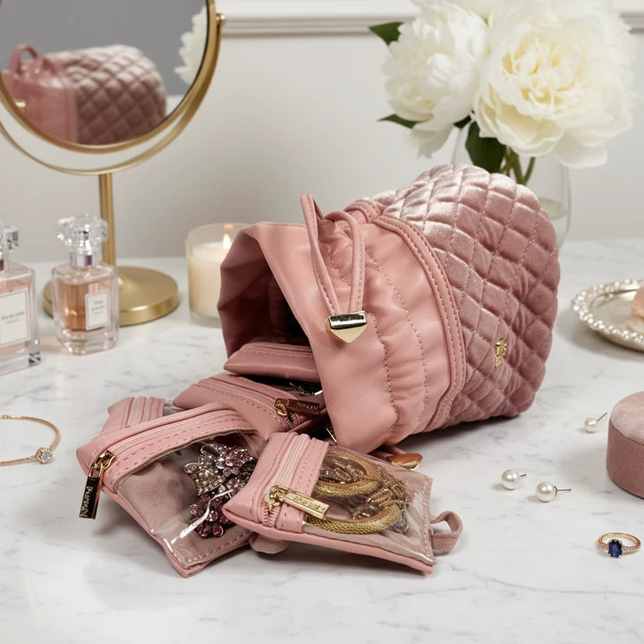 PurseN - Blush Velvet Ultra Jewelry Case [Pre-Order]