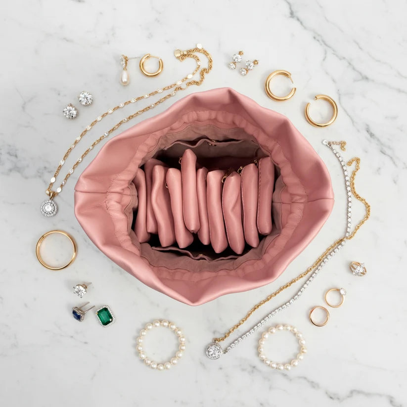 PurseN - Blush Velvet Ultra Jewelry Case [Pre-Order]