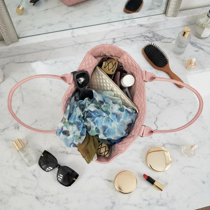 PurseN - Blush Velvet VIP Travel Tote [Pre-Order]
