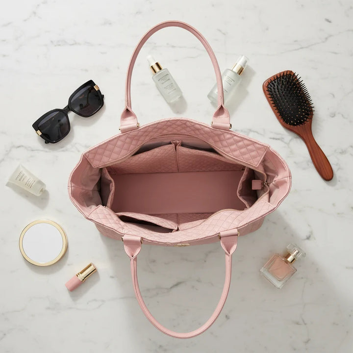 PurseN - Blush Velvet VIP Travel Tote [Pre-Order]