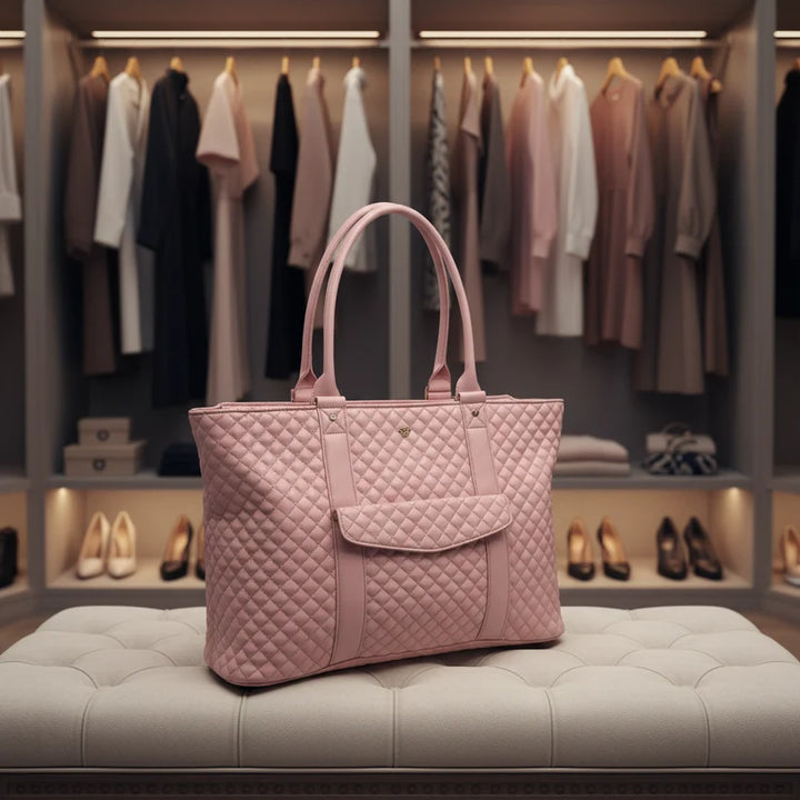 PurseN - Blush Velvet VIP Travel Tote [Pre-Order]