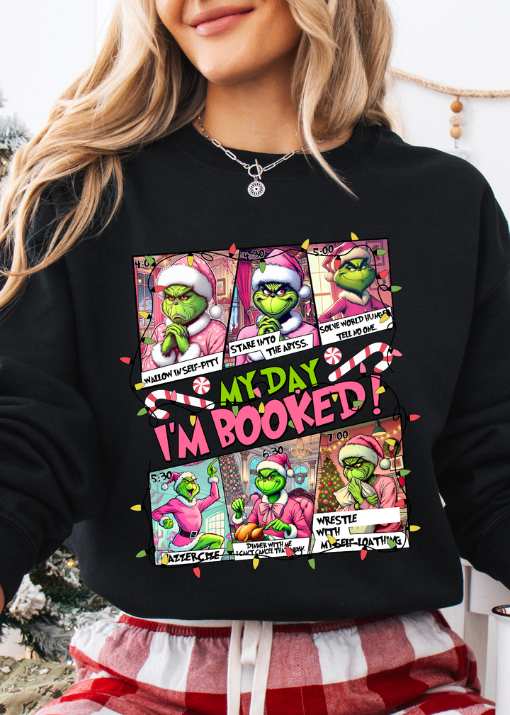 Glamfox  - I'm Booked Graphic Crewneck