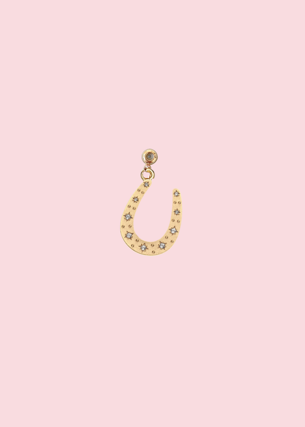 Kinsey Designs - Glam Horseshoe Grip Charm