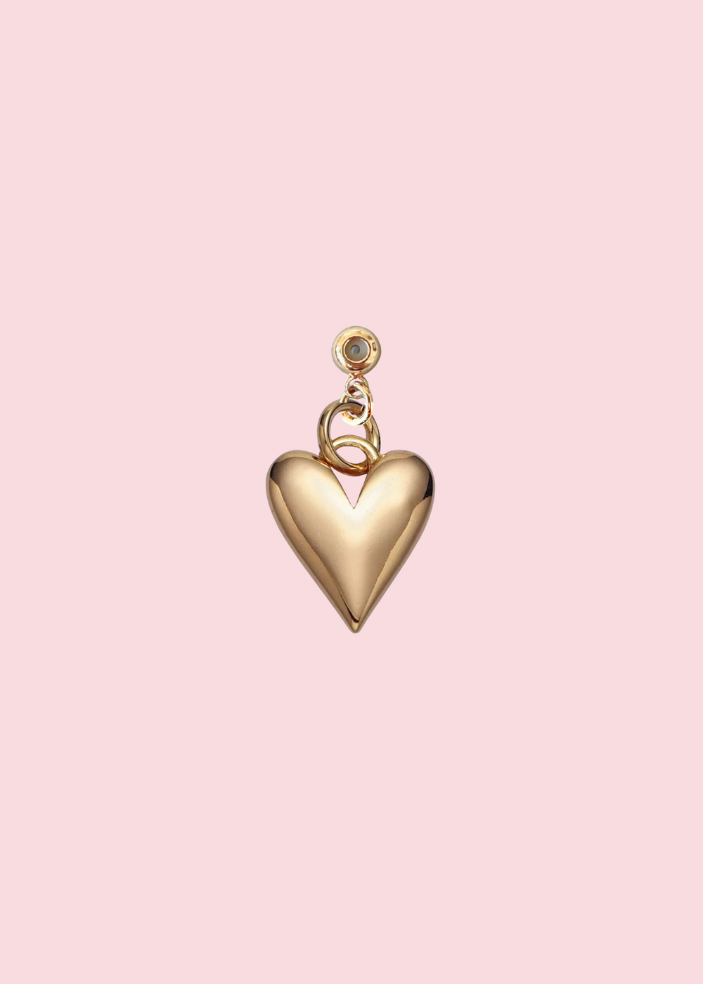 Kinsey Designs - Vintage Heart Grip Charm