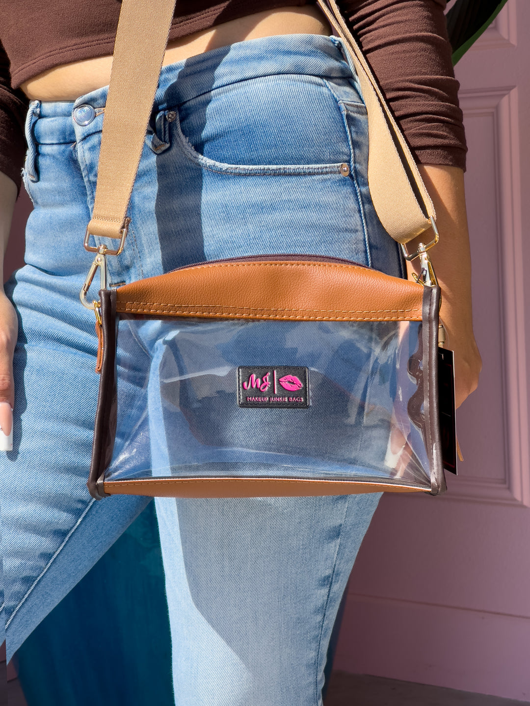 Clear Vinyl Tote Bag – Loom & Magpie Boutique