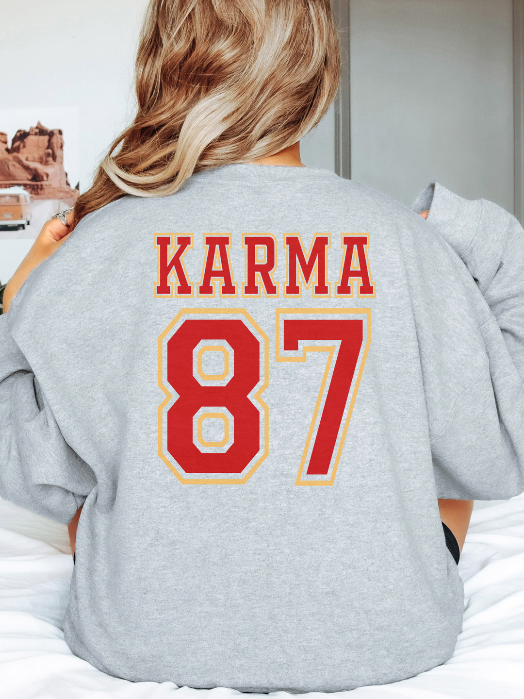 Karma 87 Graphic Sweater