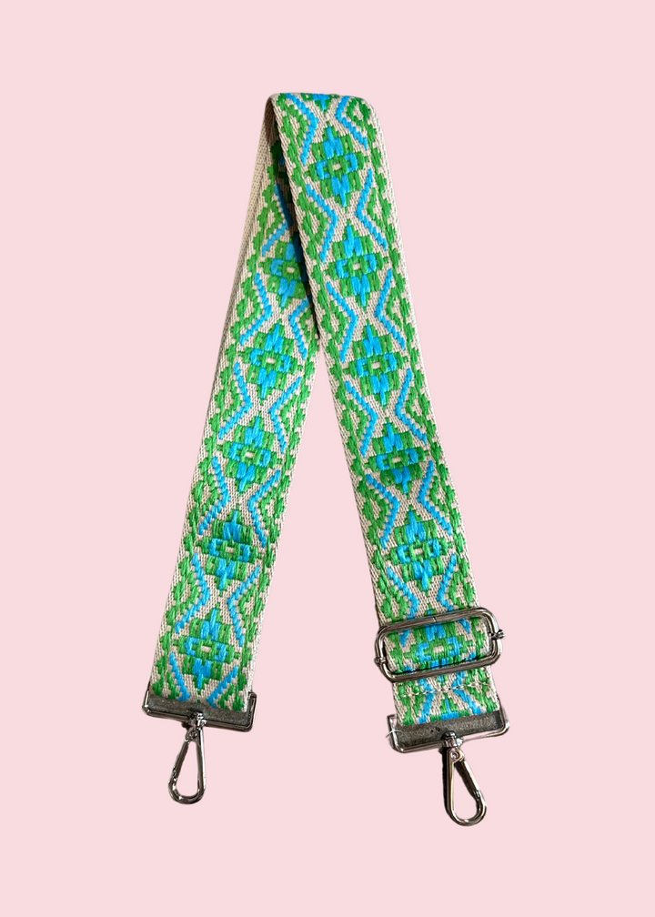 Glamfox - Berlin Lily Embroidered Guitar Strap