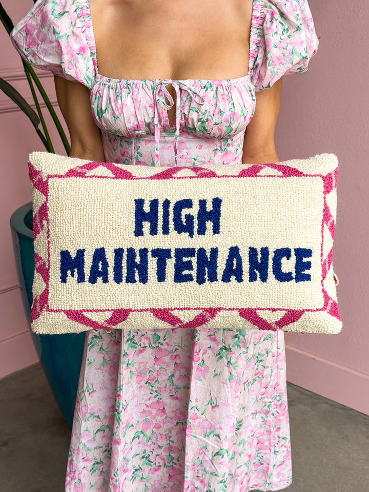 Peking Handicraft - High Maintenance Hook Pillow