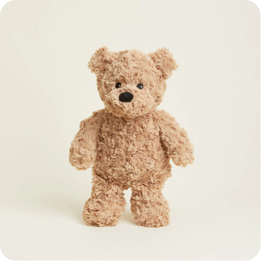Warmies - Brown Curly Bear[Ready to Ship]