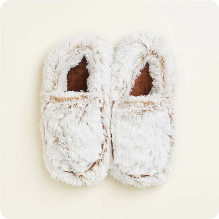 Warmies - Marshmallow Brown Warmies Slippers [Ready to Ship]