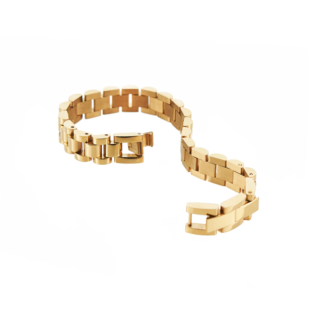 Brenda Grands Jewelry - Gold Watch Band Bracelet