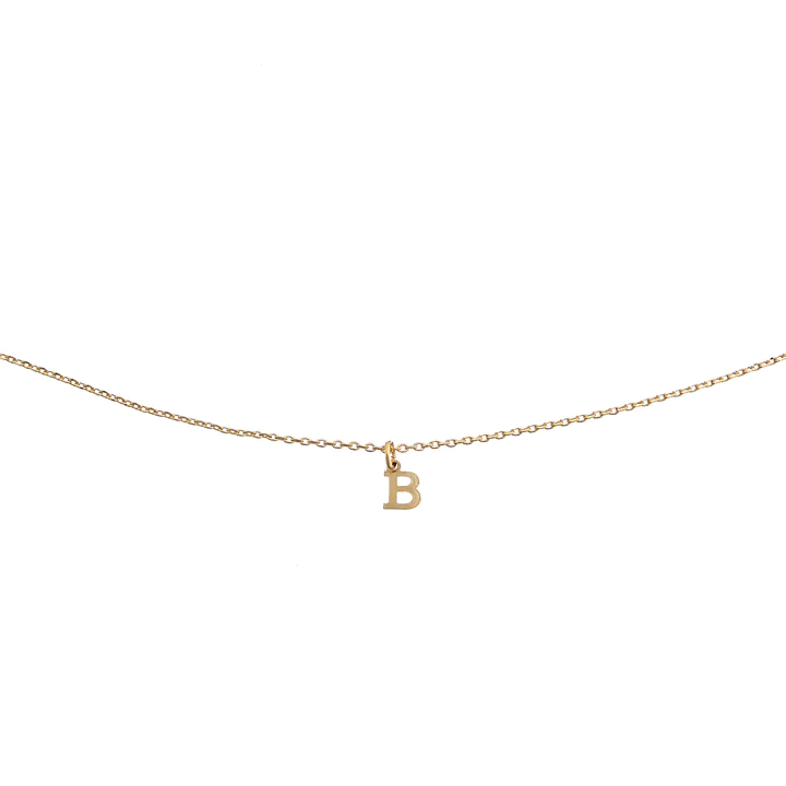 Brenda Grands Jewelry - Dainty Love Initial Necklace