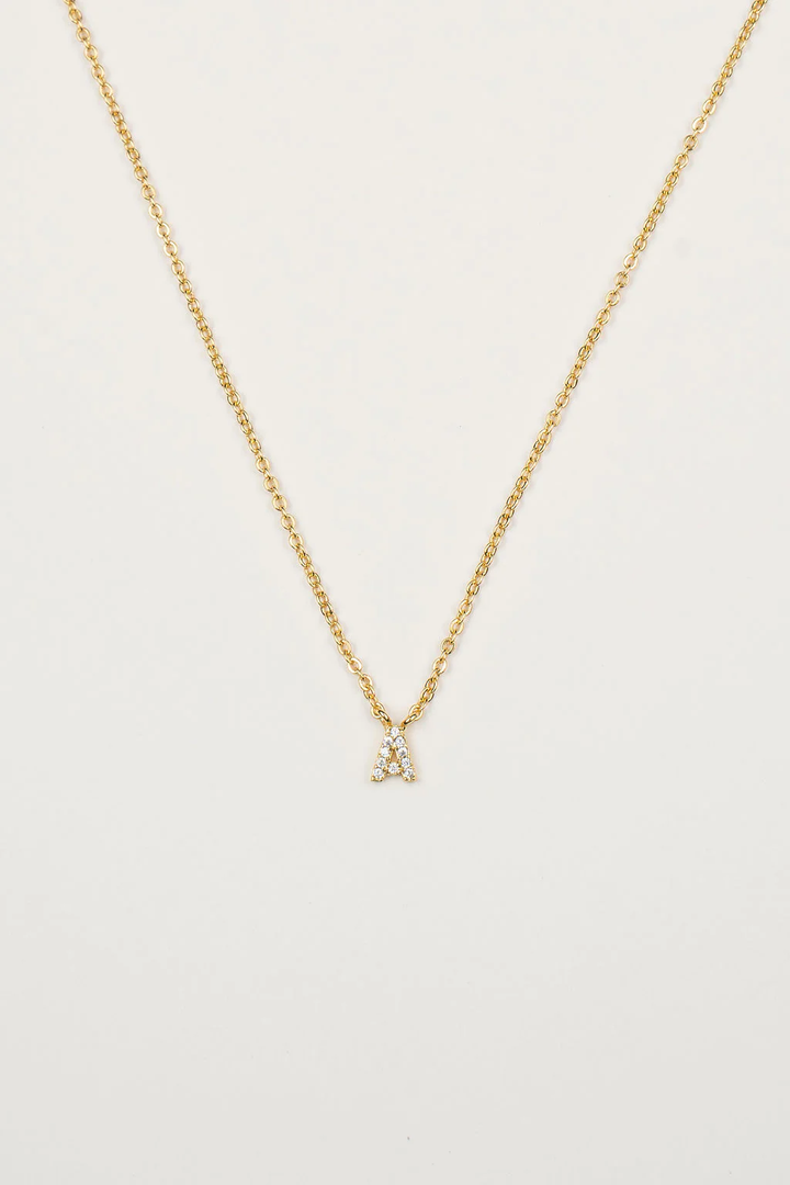 Brenda Grands Jewelry - Shiny Initial Necklace