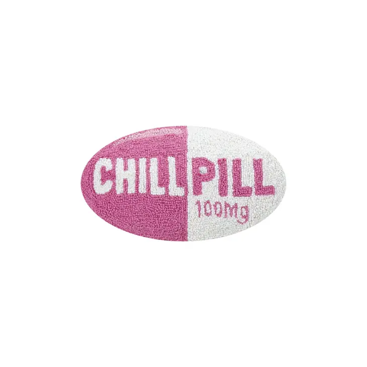 Peking Handicraft - Pink Chill Pill Hook Pillow