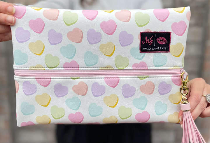 Makeup Junkie Bags - Pastel Valentine [Ready to Ship]