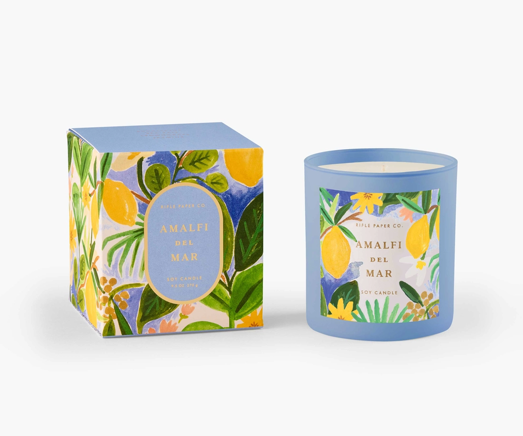 Rifle Paper Co. - Amalfi del Mar 9.5 oz Glass Candle