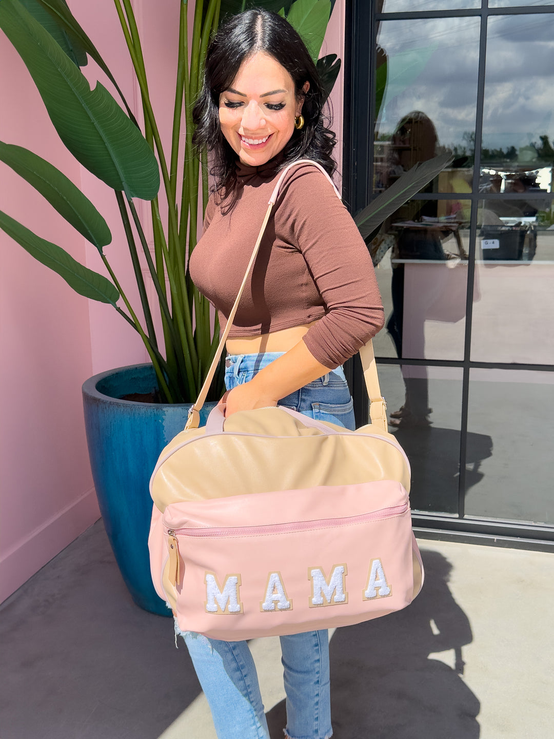 Jadelynn Brooke - Mama Blush Duffle Bag