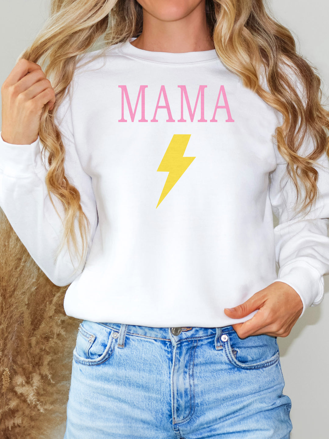 Glamfox - Mama Lightning Graphic Sweater