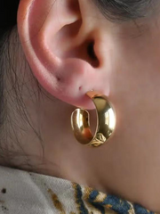 Glamfox - Chunky Dome Hoops