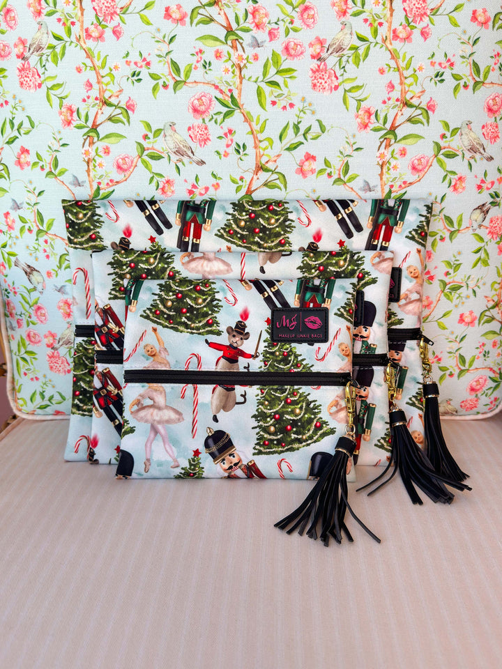 Makeup Junkie Bags - Nutcracker Flat Lay [Ready to Ship]