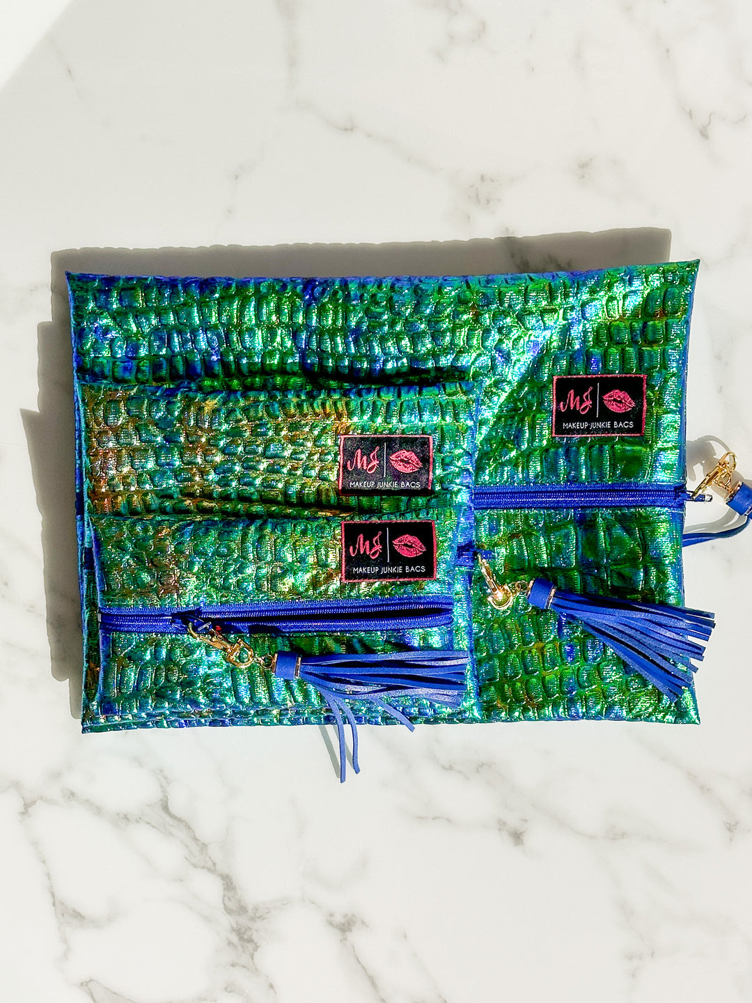 Makeup Junkie Bags - Ocean Mermaid Limited Edition [Ready to Ship]