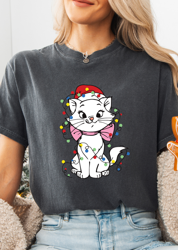 Glamfox  - Prissy Cat Graphic Tee