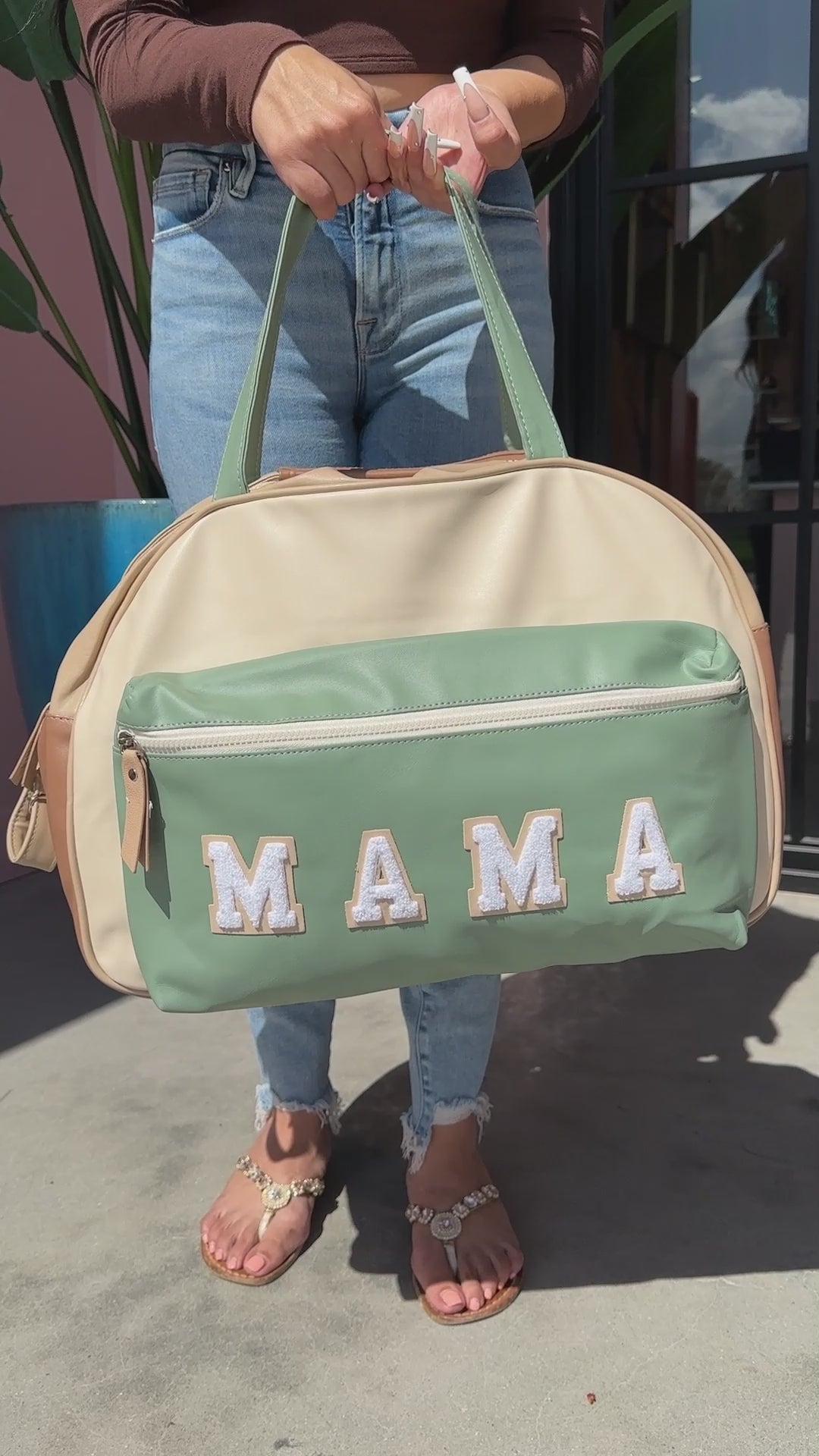 Jadelynn Brooke - Mama Matcha Duffle Bag