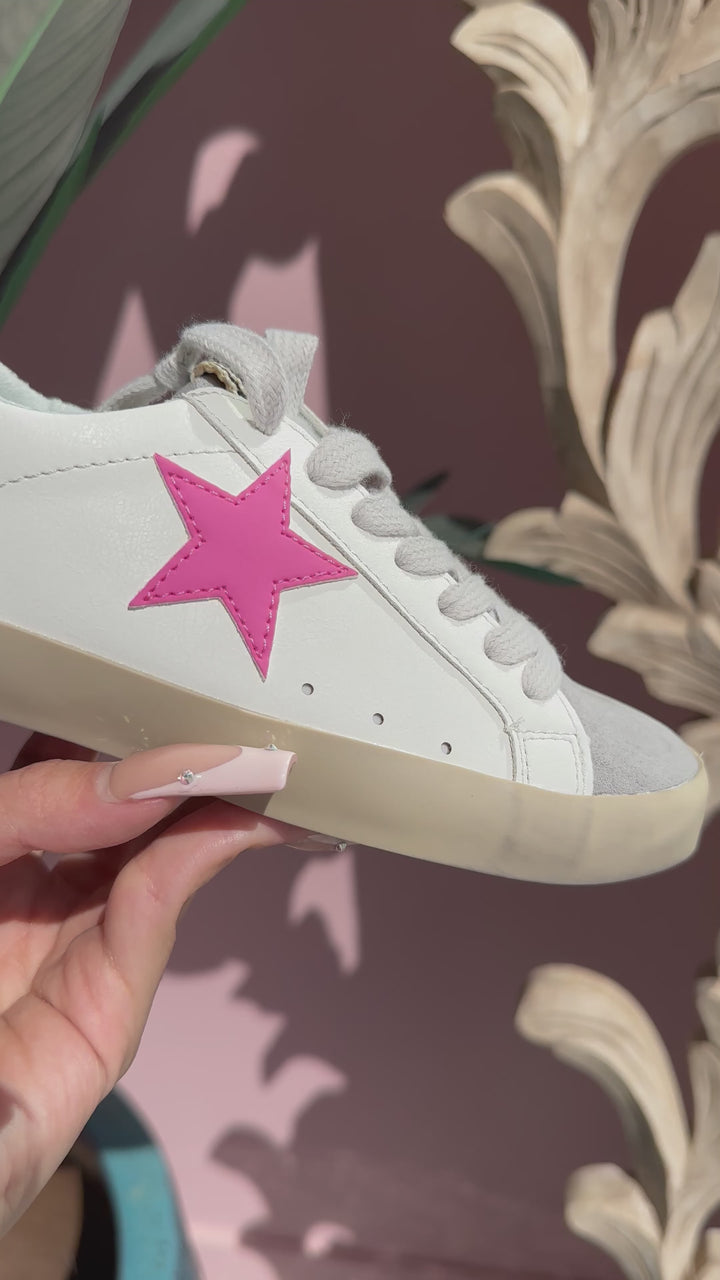 Shu Shop - Paris Pink Star Sneaker [Kids]
