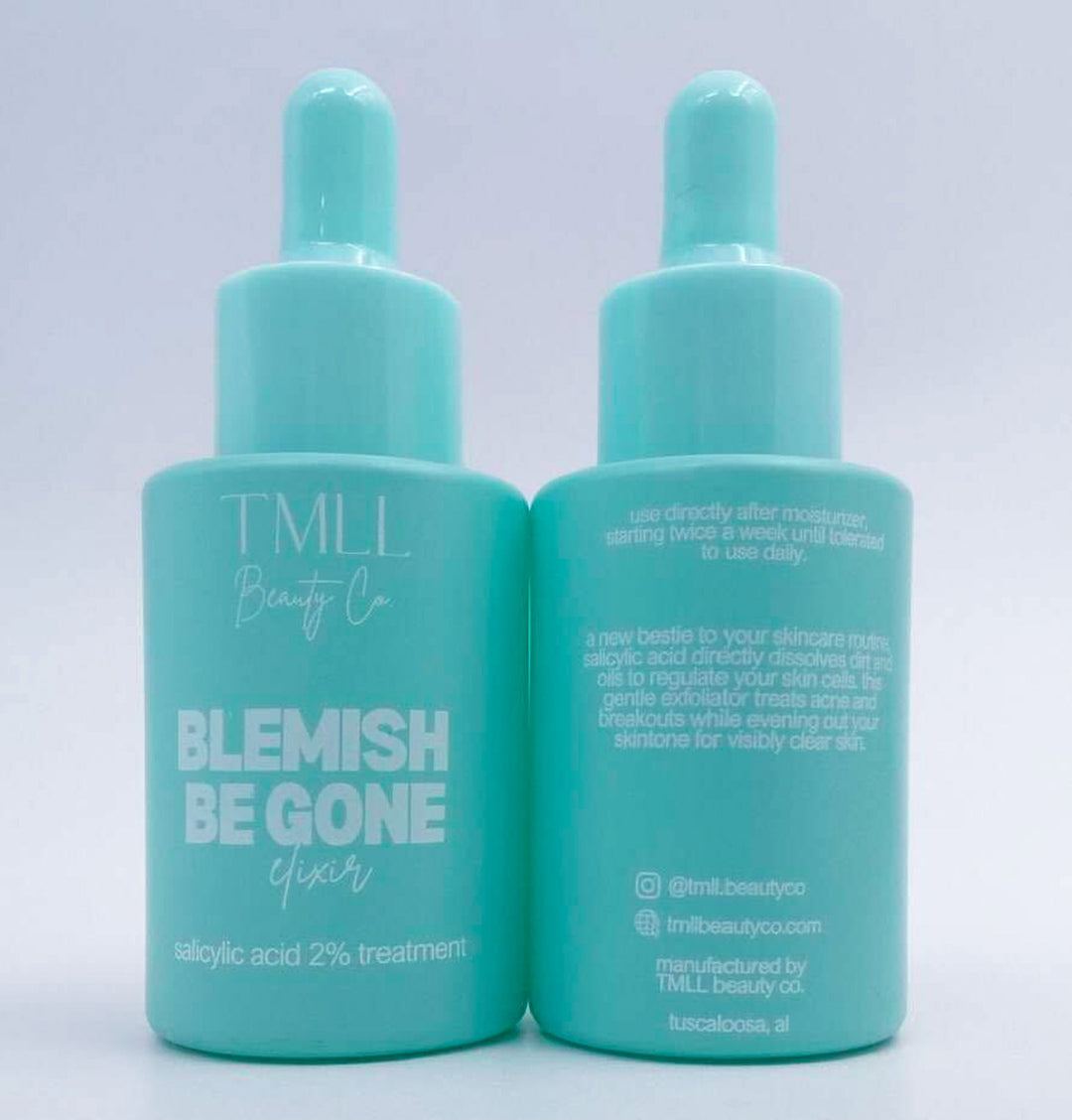 TMLL Skin Candy Blemish Be Gone Salicylic Acid Serum-250 - TMLL Beauty Co - Skincare-TMLL Beauty Co-[option4]-[option5]-[option6]-Leather &amp; Lace Boutique Shop