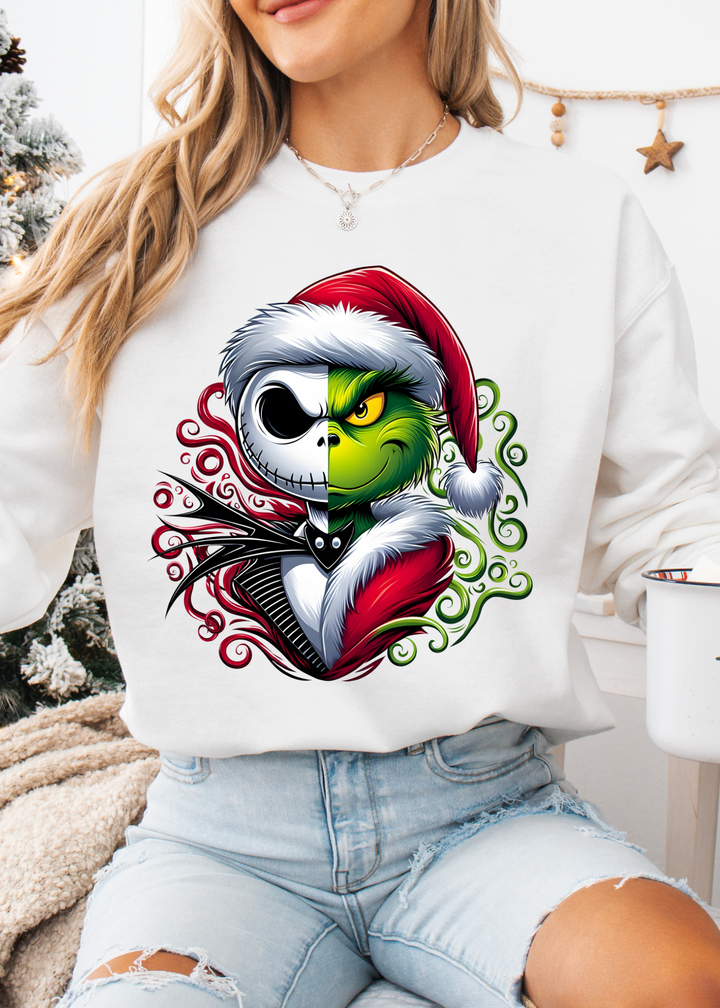 Glamfox  - Merry Spooky Graphic Crewneck