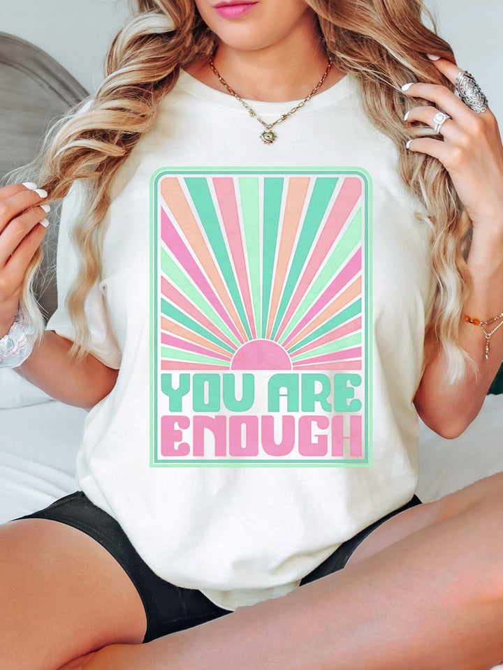 Glamfox - You Are Enough Graphic Top