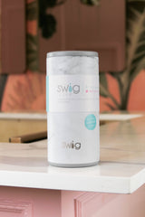 Swig Life Matte Marble Skinny Can Cooler (12oz)